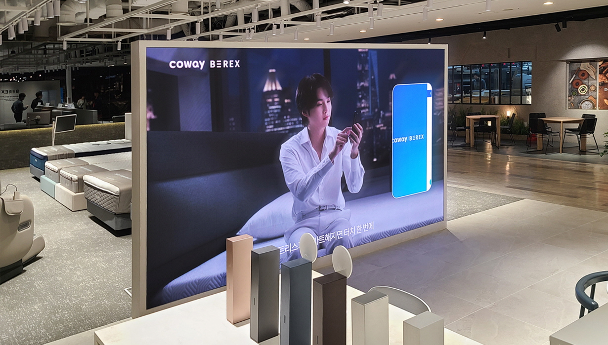 코웨이(COWAY) 용산아이파크몰 LED전광판-03