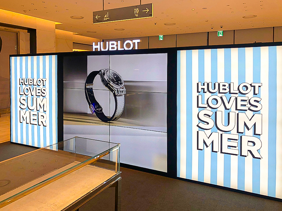 더현대서울 HUBLOT 팝업스토어 비디오월-03