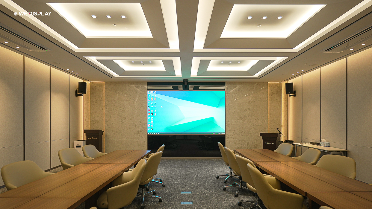 한국투자증권 본사 1F 여의도금융센터 Conference Hall LED전광판-05
