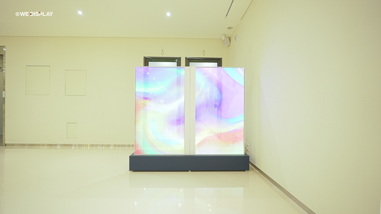 ㅎㄷ카페 55인치 투명OLED 세로 듀얼형-02