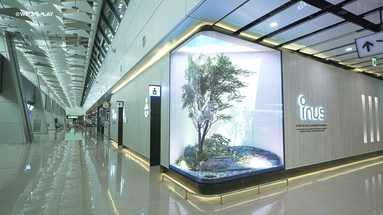 김포공항 면세점 INUS FLEXIBLE LED전광판-02