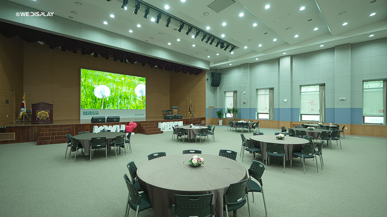 광주여자대학교 대강당 비디오월-04