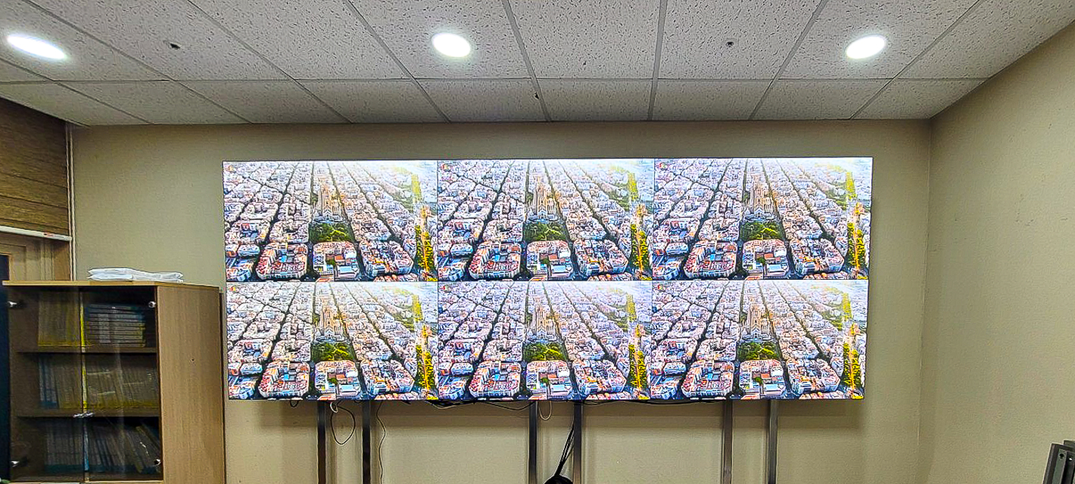 울산 중구청 CCTV관제센터 비디오월-01