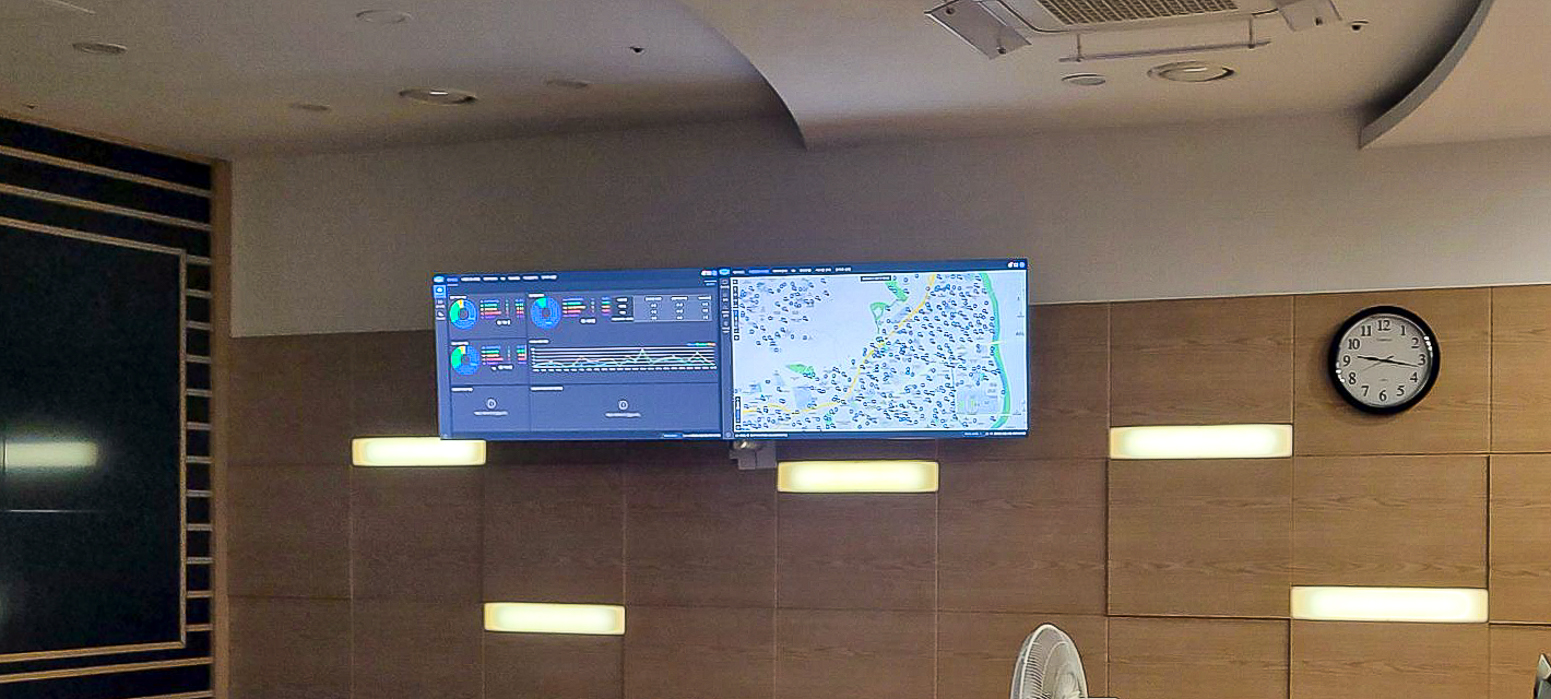 울산 중구청 CCTV관제센터 비디오월-06