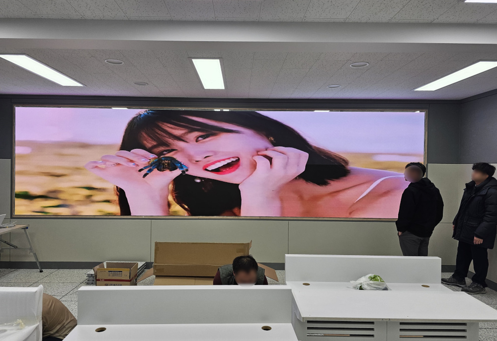 관제실LED전광판