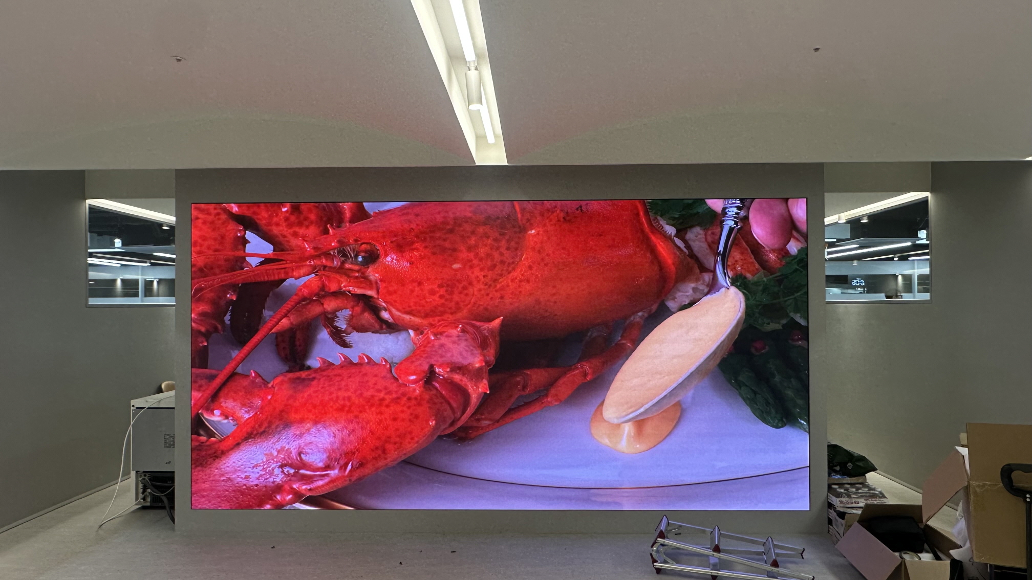 부산 아정당 회사 LED스크린-01