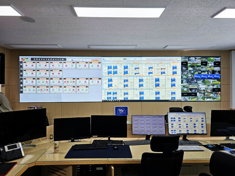 상황실 모니터