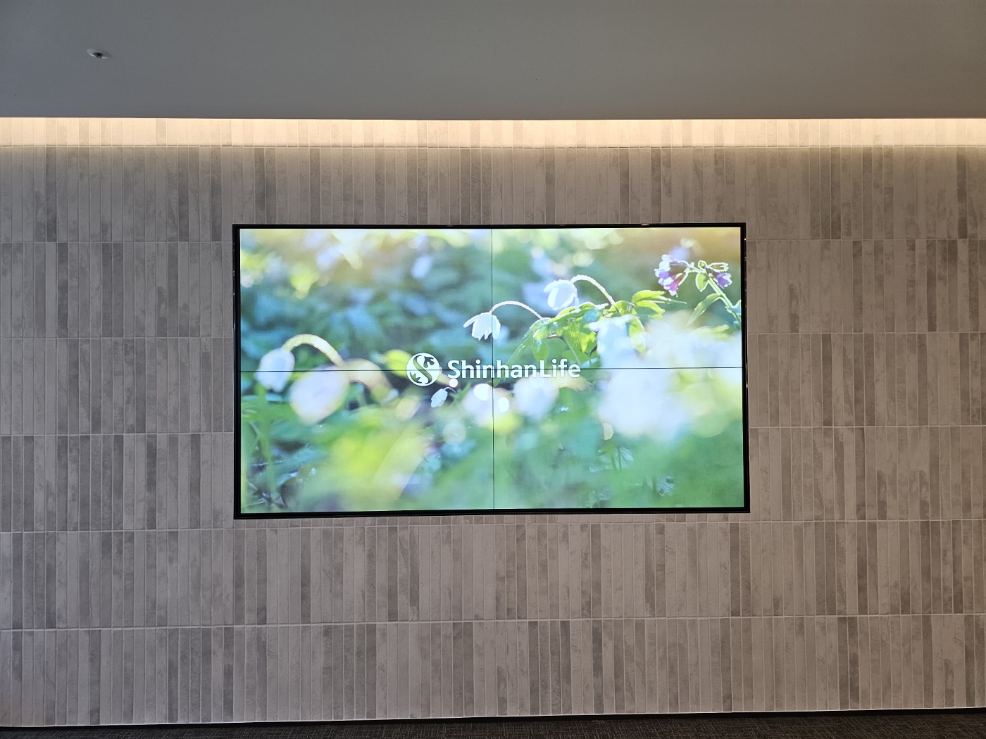 신한라이프 회의실 및 로비 영상 시스템-02