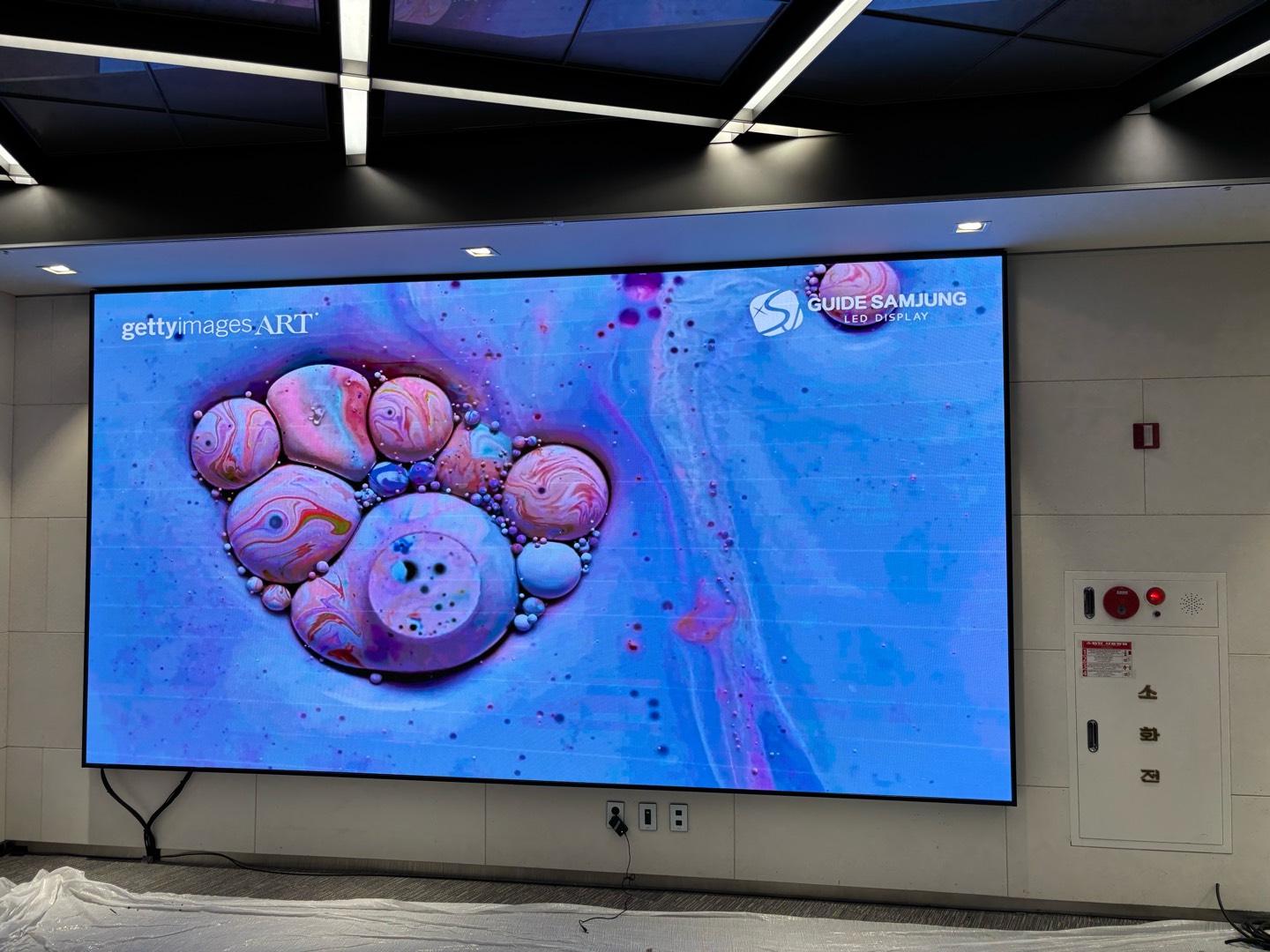 연회장 LED 디스플레이 설치사례-01