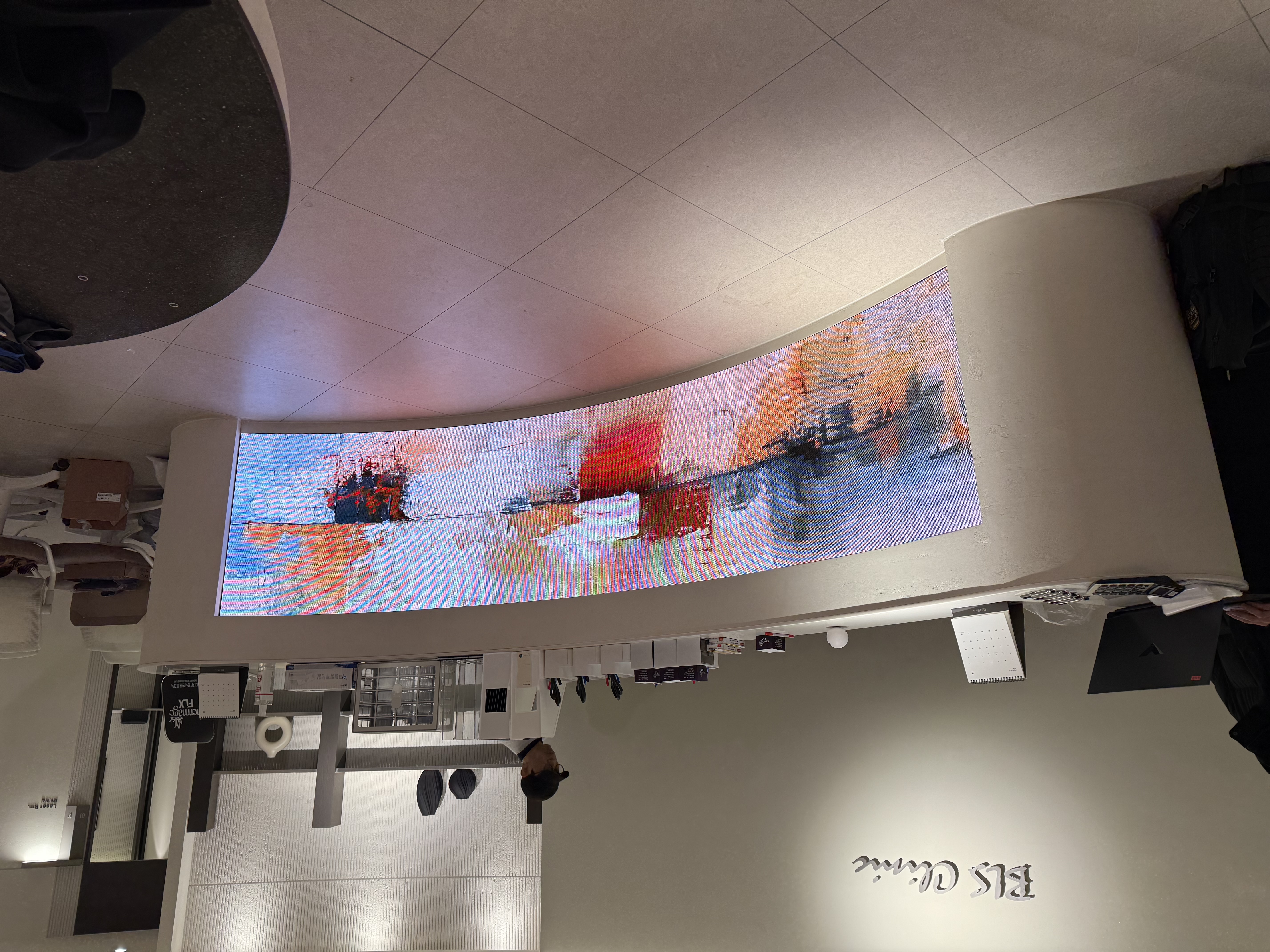 명동 BLS클리닉 데스크 LED전광판-02