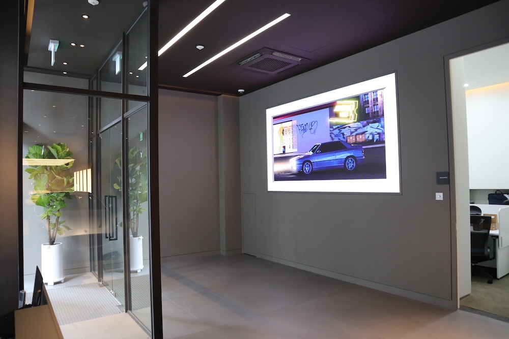 자동차 전시장 LED 사이니지 구축 사례-03