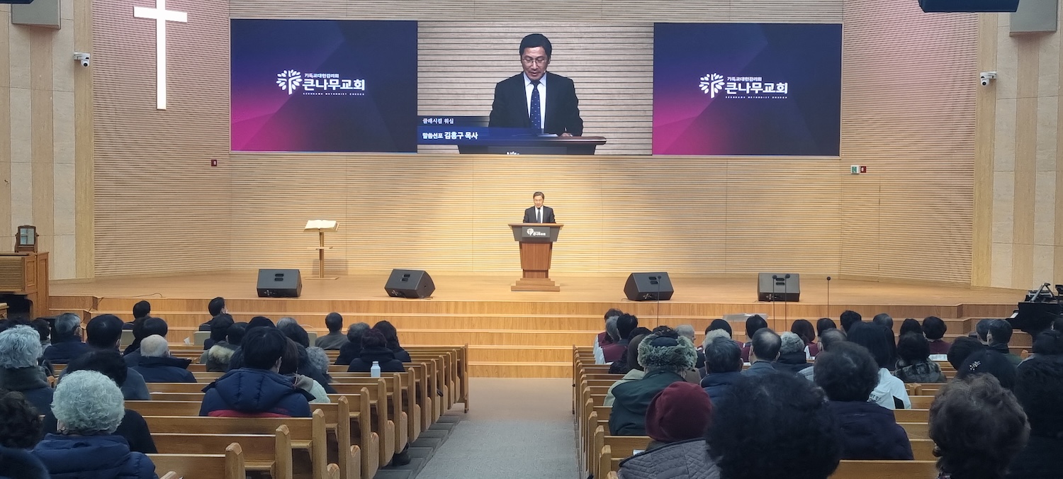 예배당 대형 LED 전광판 구축 사례-01