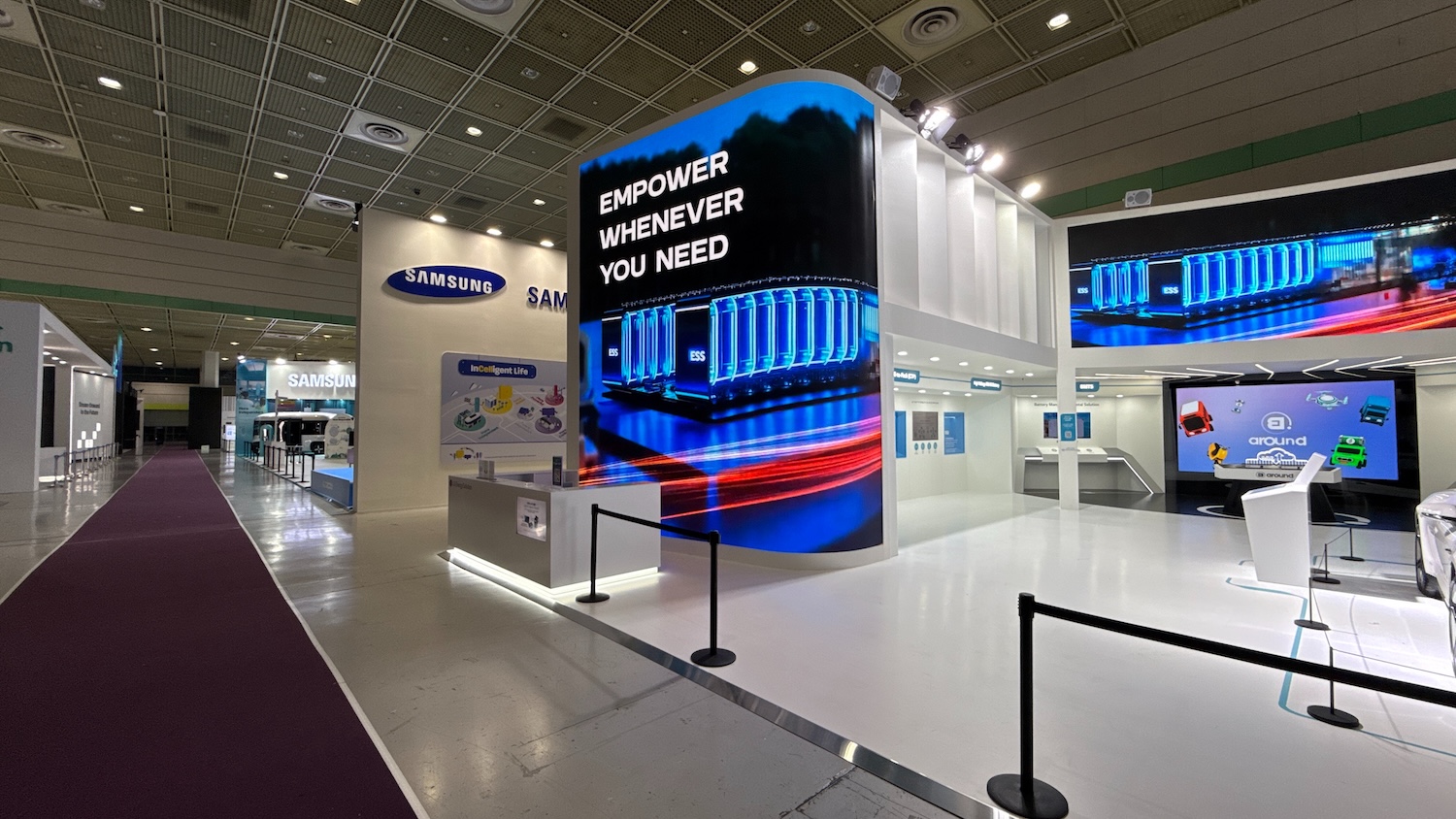 인터배터리 2025 전시관 LED 구축-05